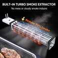 thumbnail image 3 of Plancha eléctrica para parrilla interior CUSIMAX sin humo con extractor de humo Turbo, 3 of 7