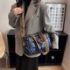 thumbnail image 5 of Bolso de lona para mujer, bolso de mano, simple, informal, portátil, para viaje (azul), 5 of 8