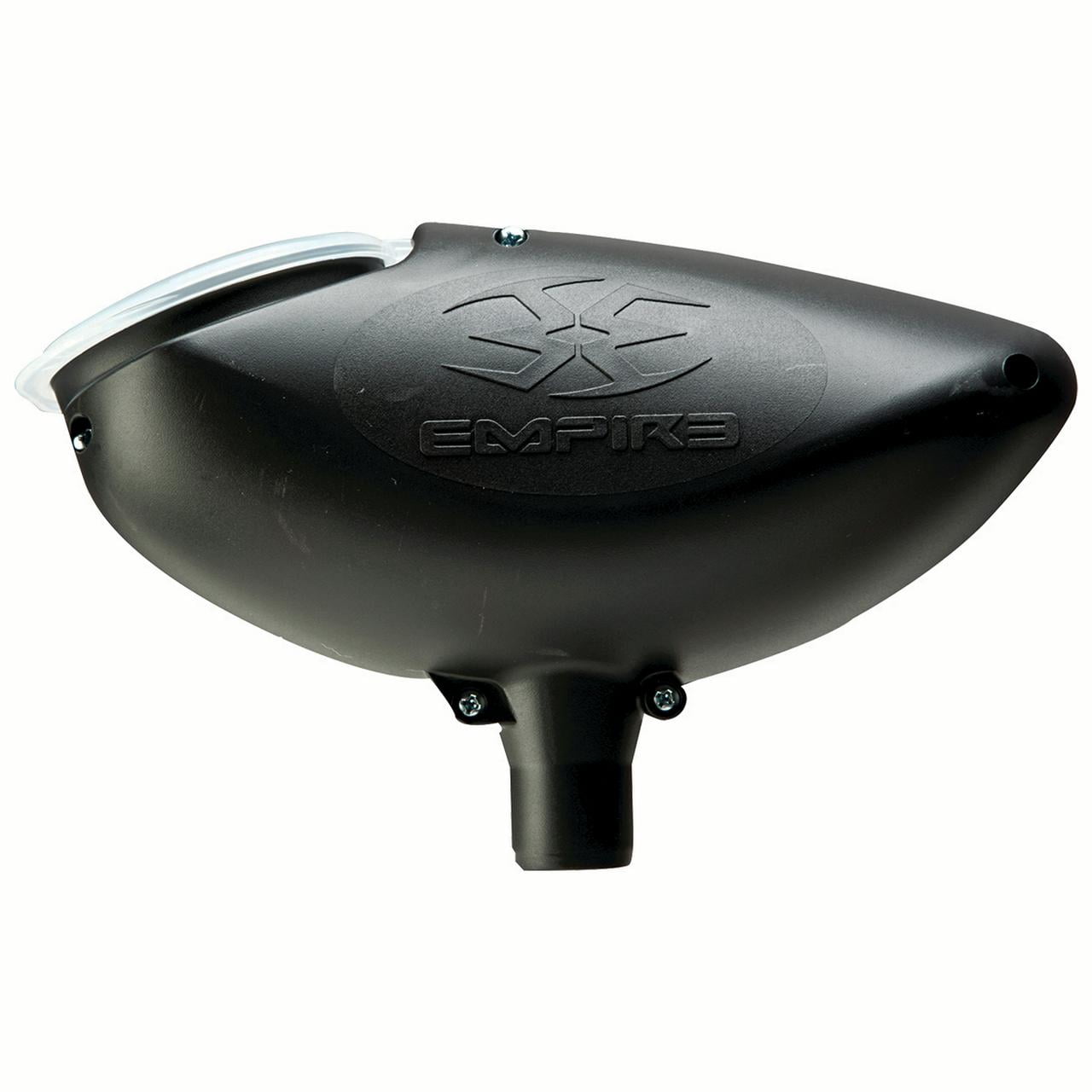 Empire Splitter 200-Round Paintball Hopper with Anti-Jam Feature, Black