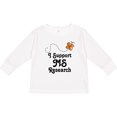 thumbnail image 3 of Inktastic Multiple Sclerosis MS Research Girls Long Sleeve Toddler T-Shirt, 3 of 5