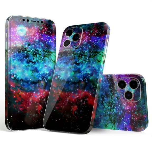 DesignSkinz Neon Colored Paint Universe Full-Body Skin Decal Wrap Cover for iPhone 16