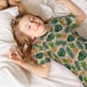 thumbnail image 5 of Balery Pineapples Palm Leaves Conjunto de Pijama Infantil de Manga Corta con Estampado – Ropa de Dormir de Algodón Suave-Small, 5 of 6