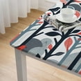 thumbnail image 4 of HAOXIT Christmas Rectangle ,Waterproof Spill Proof Table Cloth, Branch Tree Red Cardinal Bird s,Decorative Table Cover for Party Kichen Dining Room White, 4 of 7