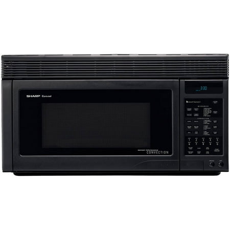Sharp R1875t 1 Cu Ft 850w Over The Range Convection Microwave Sharp R1875t 1 Cu Ft 850w Over The Range Convection Microwave Black
