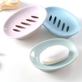 thumbnail image 2 of Double Couche Ovale Soap Support de Rangement Box Stand Cuisine Salle de Bain Accessoires, 2 of 8