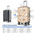 thumbnail image 6 of Lsque UAE Travel1 Printed Luggage Cover, Travel Luggage Protector,Scratch and Dirt Resistant, Fits 18-32 Inch Luggage - Small, 6 of 9