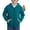 Peacock Blue, variant on BIG ELEPHANT Boys' Zip-Up Hoodie with Pockets, Fleece-Lined Soft Cotton Jacket, 6-15Y