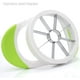 thumbnail image 3 of Apple Slicer Fruit Slicer for Apples/Pears - Apple Divider & Corer with Stainless Steel Blades/Ergonomic Handle Green, White, 3 of 5