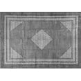 thumbnail image 1 of Ahgly Company Indoor Rectangle Medallion Gray Traditional Area Rugs, 2' x 3', 1 of 1