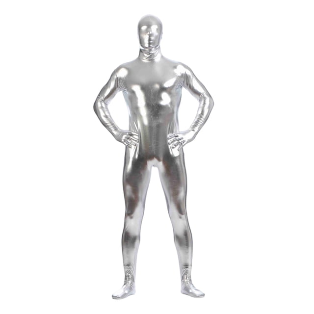 Bodysuit de Moda de Manga Larga Cuello Redondo para el Espectáculo Del Escenario de Baile Y la Ropa de Fiesta de Halloween