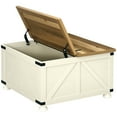 thumbnail image 1 of HOMCOM Coffee Table with Flip Top Hidden Storage, Square Center Table, 1 of 10