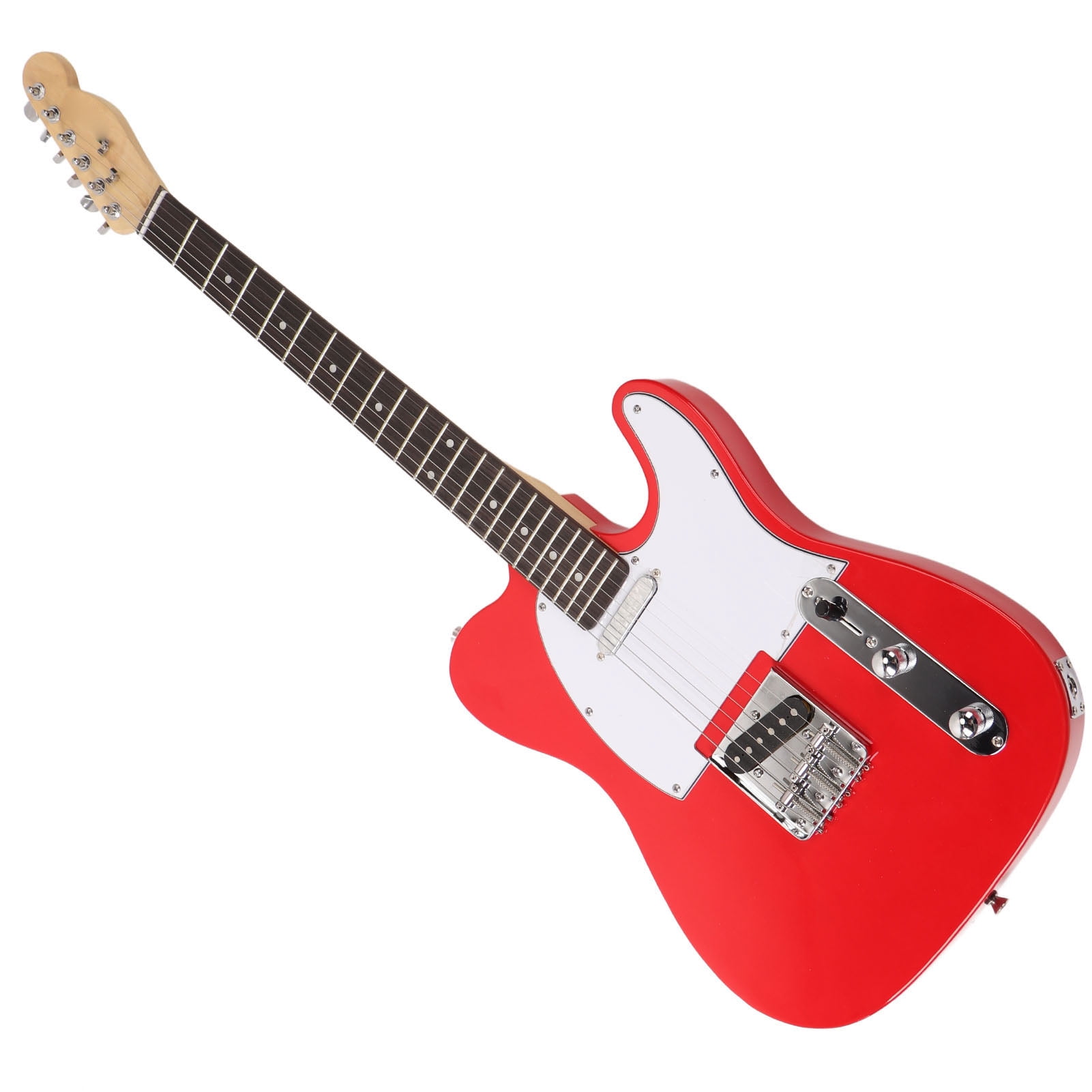Electric Guitar for ST Series Adult Beginner Electric Guitar for Practice Performance Red