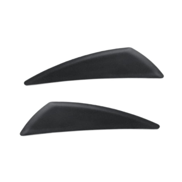 Pegatinas anticolisión genéricas para puertas de automóviles, accesorios, funda protectora práctica, protectores de bordes de esquinas para puertas de 1 par de espalda