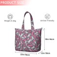 thumbnail image 4 of Pink Breast Cancer Travel Tote Bags for Women Carry On,Large Weekender Bags for Women Travel,Multi Functional Duffle Bag for Work,Shopping,Sports, 4 of 5