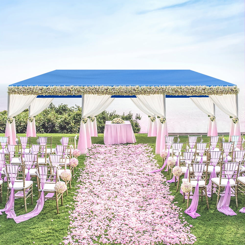 Aimee Lii 360" x120" Large Party Tent, Events Shelter Canopy Gazebo with 4 Side Walls, Shade Shelter for Weddings, Picnic, Blue Aimee Lii 360" x120" Large Party Tent, Events Shelter Canopy Gazebo with 4 Side Walls, Shade Shelter for Weddings, Picnic, Blue