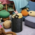 thumbnail image 2 of Collapsible Trash can/Folding Garbage Cans,Portable Trash can,Pop Up Trash Can,for Camping Garbage Can Collapsible,Clothes and Toys Recycle bin (Black), 2 of 12