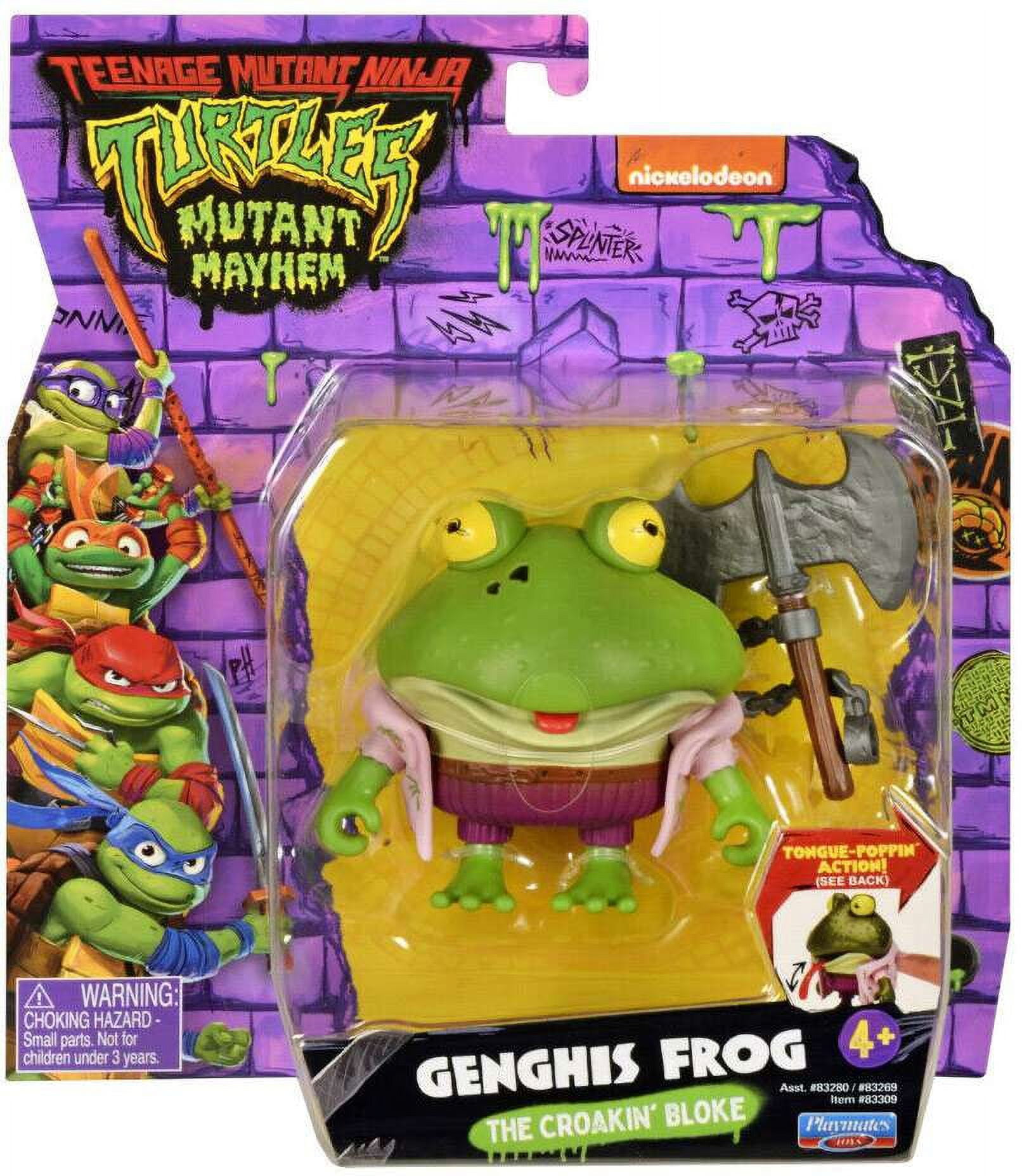 Mondo Gecko Mutant Mayhem TMNT Action Toy Figure - Walmart.com