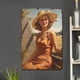 thumbnail image 3 of Placa de Metal Vintage de hierro, decoración de pintura Rectangular de chica bajo el sol, 20x30cm, 3 of 9