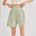 thumbnail image 5 of SAWOBUUN Women High Waist Running Shorts Loose Fit Athletic Quick Dry Breathable Workout Shorts for Gym Yoga Casual, 5 of 6