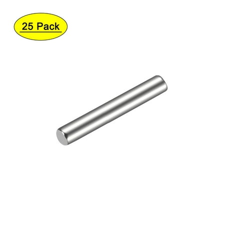 

Uxcell Steel Pins 304 Stainless Steel Dowel Pin Cylindrical Shelf Support Pin Silver 2 x 14mm 25pcs