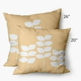 thumbnail image 3 of 20" x 20" Simply Daisy Simple Stems Decorative Throw Pillow, 3 of 3