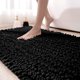 thumbnail image 1 of Bathroom Rug 50 X 80cm, Super Absorbent Plush Microfiber, Non-slip Bathroom Mat, Machine Washable, Suitable For Bath, Shower And Bathroom, Black, 1 of 5