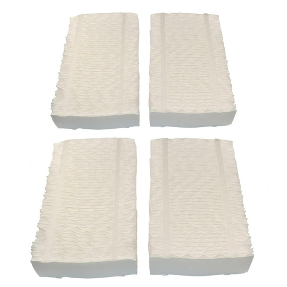 HQRP 4-Pack Humidifier Wick Filter Replacement for Sears Kenmore 14909, 14912, 32-14912, 42-14912, Replacement for Emerson Essick Air AIRCARE HDC-2R & HDC-411