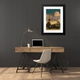 thumbnail image 4 of Maxfield Parrish 18x24 Black Modern Framed Museum Art Print Titled - The Little Peach (1902), 4 of 5