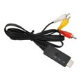 thumbnail image 5 of AV to HD Multimedia Interface Cable 3 RCA to HD Multimedia Interface Sound Video Converter Cable 3.3ft, 5 of 5