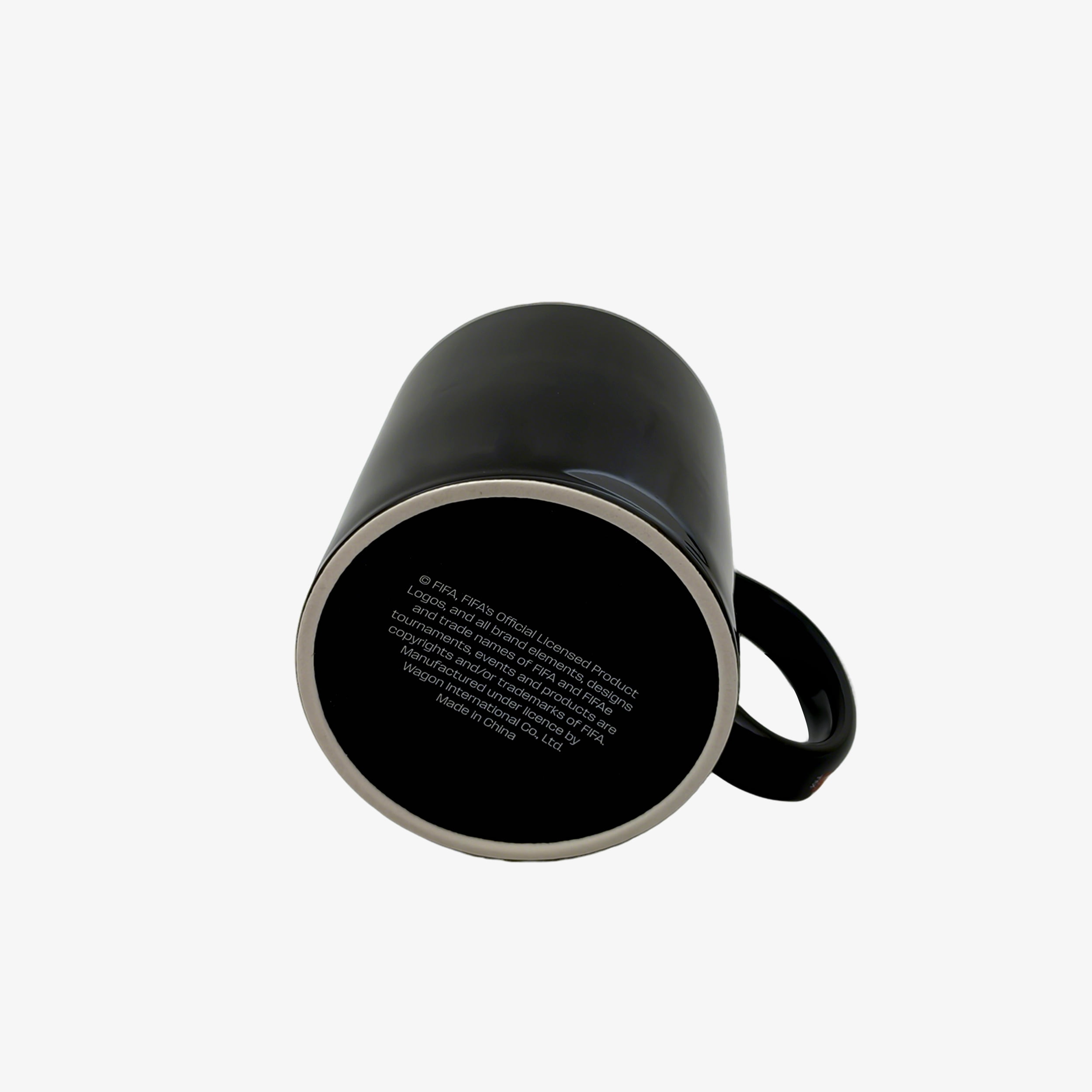 FIFA World Cup 2026 Host City Black Ceramic Soccer Mug - Boston
