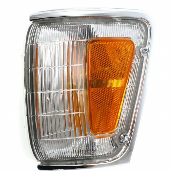 For 1990-1991 Toyota 4RUNNER Park / Clearance Light Driver Side TO2520124 Chrome For 81620-89179