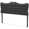 thumbnail image 1 of Baxton Studio Emma Tufted Full Panel Headboard in Dark Gray, 1 of 6