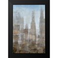 thumbnail image 2 of OToole, Tim 17x24 Black Modern Framed Museum Art Print Titled - City Midst II, 2 of 5