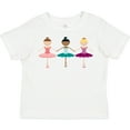 thumbnail image 3 of Inktastic Little Ballerina Trio Girls Toddler T-Shirt, 3 of 5