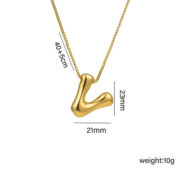 Letter Necklace Initial Letter Necklace Personalized For Her Mom Necklace