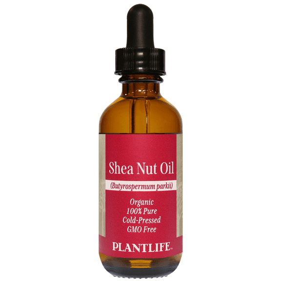 Plantlife Shea Nut Carrier Oil - Cold Pressed, Non-GMO, and Gluten Free Carrier Oils - for Skin, Hair, and Personal Care - 2 oz