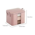 thumbnail image 3 of Quilt Storage Bag Large Thick Zippered Organizer for Blankets, Clothes, and Bedding Storage, 3 of 6