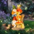 thumbnail image 5 of Mushroom Waterscape Garden Gnome Statue,Outdoor Decor Resin Solar Sculpture for Patio Yard, 5 of 7