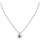 thumbnail image 1 of Tiny Collar con Colgante de lágrima de Plata de Ley con Delicada Capa Minimalista, 1 of 4