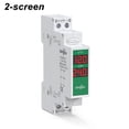 thumbnail image 2 of For Din Rail Mount Voltage Meter for 11V to 310V DC with Digital Display, 2 of 6