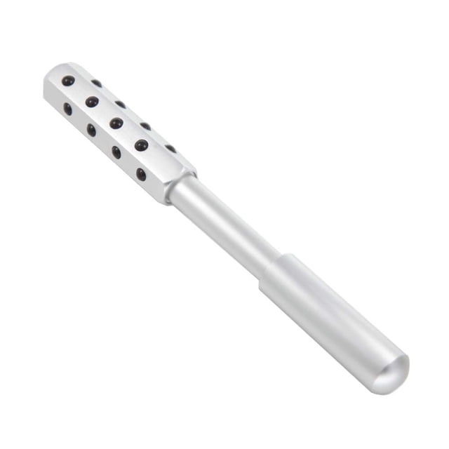 Beauty Massager Germanium Roller Facial Body Skin Uplifting Tool, aprieta la piel del cuello de la cara, reduce las arrugas y las bolsas de los ojos (dorado)
