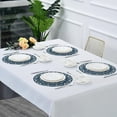 thumbnail image 4 of Coolnut Mexican Talavera Placemats Round Table Mats Non-Slip Washable Heat Resistant Waterproof Placemat for Kitchen Dining Coffee Table 15.4"（6PCS） Home Decor, 4 of 7