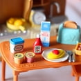 thumbnail image 3 of Farfi 5Pcs/Set Miniature Food Cute Realistic Resin Tiny Milk Yogurt Ketchup Cans Food Plastic Model Toy for Kids (Type A), 3 of 11