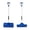 Blue-Large Size B, variant on Heavy-Duty Outdoor Snow Shovel for Driveway and Ice Removal, Durable Steel Construction, Size 13.39x9.84x6.3in