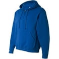 thumbnail image 5 of 994MR Jerzees NuBlend Fleece Quarter-Zip Pullover Hooded - Royal - 3XL, 5 of 5
