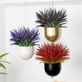 thumbnail image 4 of Clearance Artificial flowers under $1,Outdoor Plants Artificial Tall Plants Faux Tropical Flowers Bushes Décor Light, 4 of 6