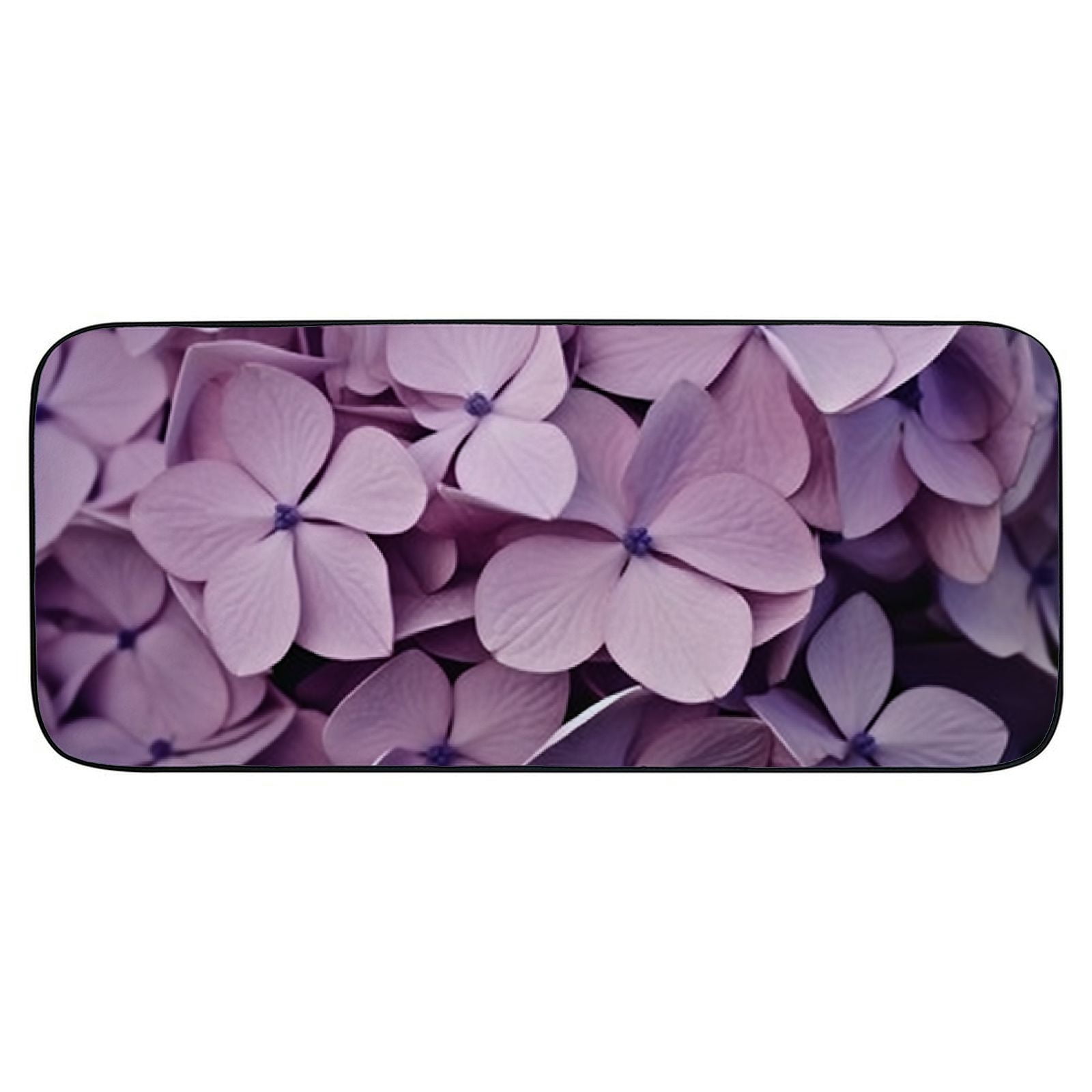 Qinduosi Decorative Door Mat, Door Mat with Non-Slip Rubber Backing, Easy Cleaning, Traps Dirt, for Entry, Patio, Garage - Other Training Offerings Hydrangea Flowers Jia Nature 19.68*47.24 in