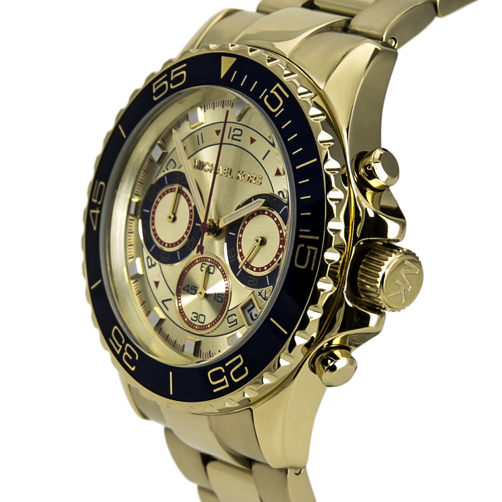 Michael Kors Men\'s Everest Gold-Tone Chronograph Watch MK5792