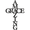 Black, variant on Amazing Grace Cross - Metal Wall Art