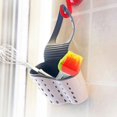 thumbnail image 3 of Kitchen Basket Sink Drain Rack Strainer Bathroom Storage Container Thickened Sink Sponge Storage and Drainage Rack beige 2pcs, 3 of 6